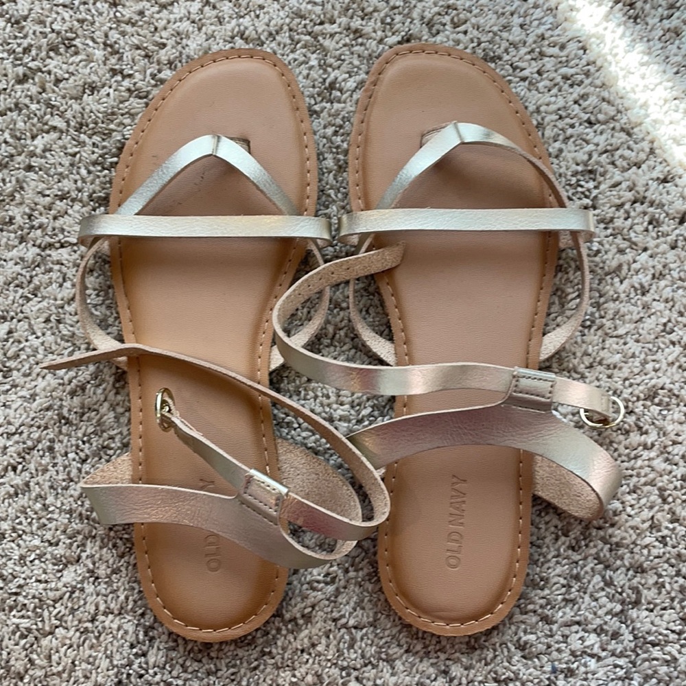 Gold Sandals